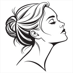 beauty-girl-face-silhouette-vector-