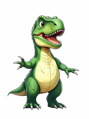Obraz premium Cute T-Rex Illustration