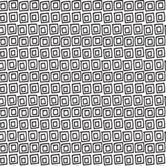 Hand drawn vector seamless rectangle pattern with ink doodles.