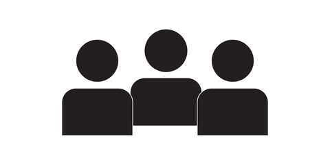 People Group Vector Icon for Team and Community