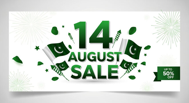 Pakistan Independence Day Sale: August 14th Banner