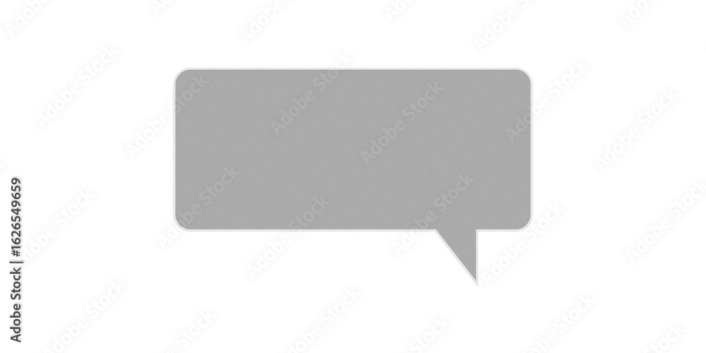 Poster speech bubble icon for chat and messages