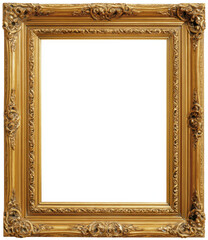 Ornate gold picture frame (2)