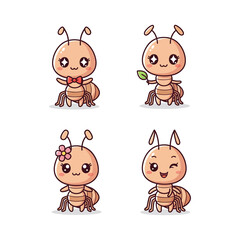 Cute Cartoon Ants Collection