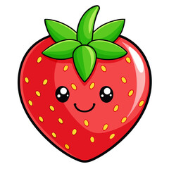 strawberry vector illustration