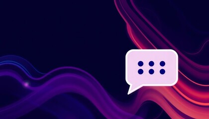 Modern web banner featuring speech bubble icon; vector illustration feedback label,  ux, feedback