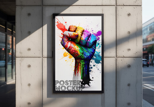 Creative Branding Poster Mockup for Designers