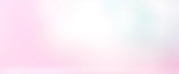 Soft pastel gradient backdrop in pink, lavender, baby blue, and mint green , shades, transition
