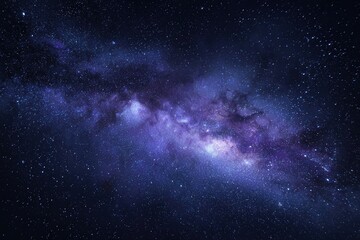 Vast Milky Way Galaxy Night Sky