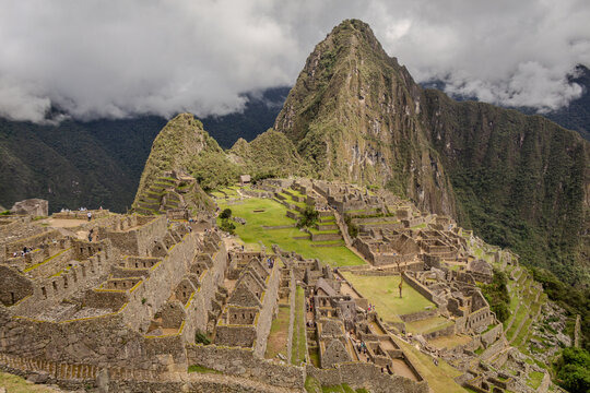 Machu Picchu Peru Travel Destination: The Lost City of the Incas Among the Clouds