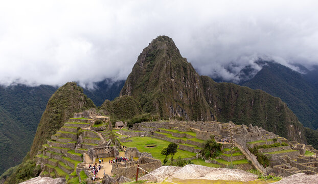 Machu Picchu Peru Travel Destination: The Lost City of the Incas Among the Clouds