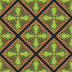 Ethnic Oriental Ikat Seamless Pattern Traditional Design for Background, Carpet, Wallpaper, Clothing, Wrapping