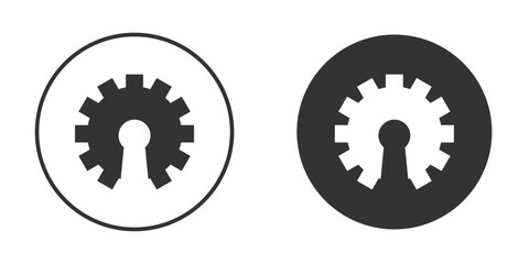 Open source icon logo design illustration template. Solid Style