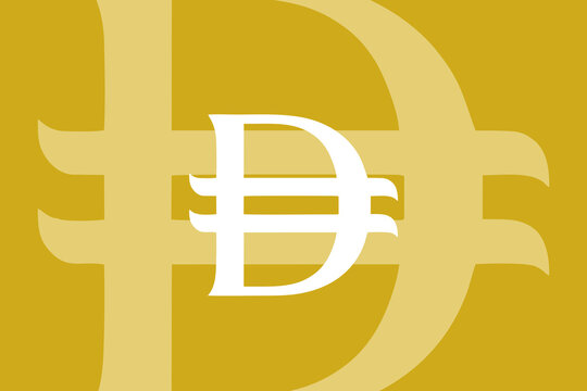 UAE Dirham symbol vector illustration icon with background, Dirham Currency sign, dirham symbol new, UAE new currency sign, dirham-coins, gold coins with UAE currency logo gold color.