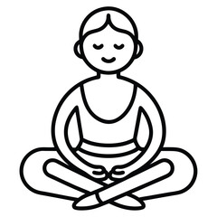Person meditating in lotus pose meditation yoga