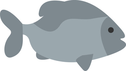 Fish Flat Illustration