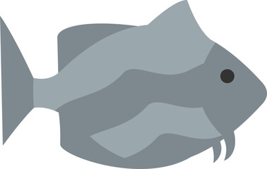 Fish Flat Illustration