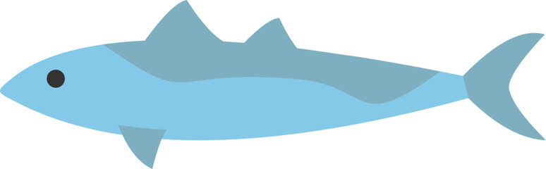 Fish Flat Illustration