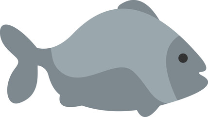 Fish Flat Illustration