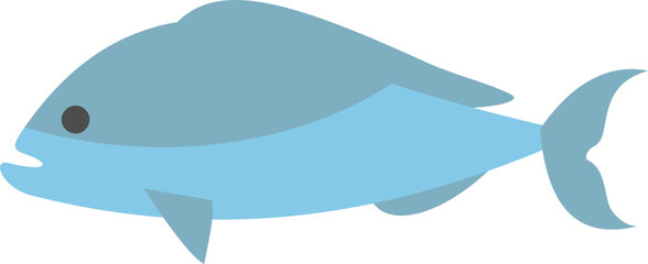 Fish Flat Illustration