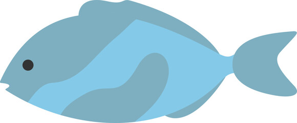 Fish Flat Illustration