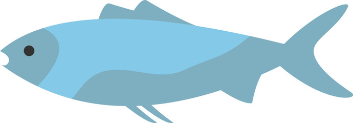 Fish Flat Illustration