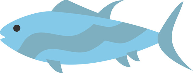 Fish Flat Illustration
