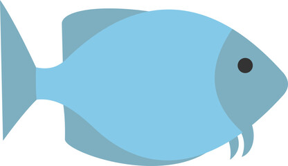 Fish Flat Illustration