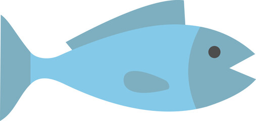 Fish Flat Illustration