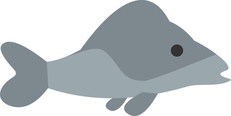 Fish Flat Illustration