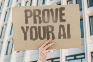 “Prove Your AI”
Call for transparency in artificial intelligence claims and chatbot...