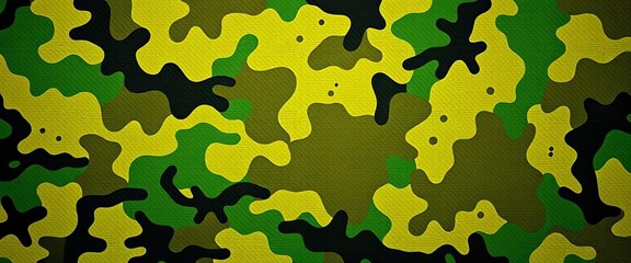 Naklejka premium Abstract military camouflage texture background vector illustration, olive, wildlife