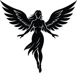angel wings vector eagle and wings