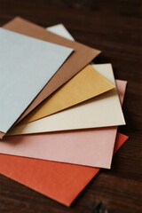 Color leather texture color card color testing mockup photo E-commerce marketing poster Background shooting scene
