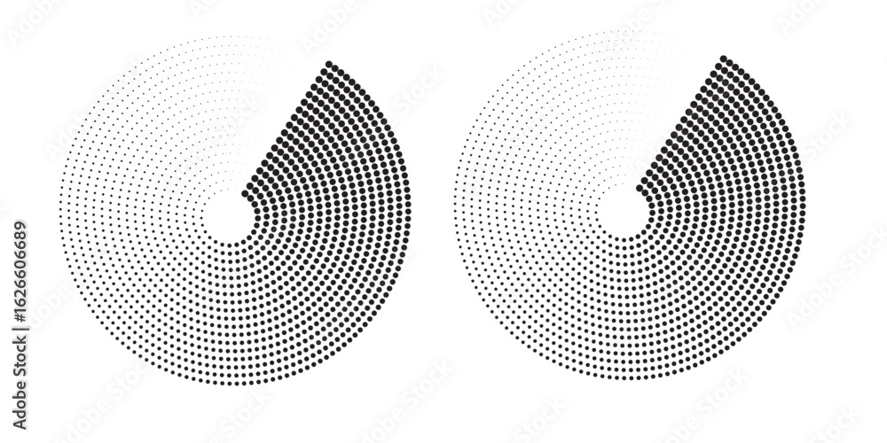 Aufkleber spiral with gray colors lines as dynamic abstract vector background or logo or icon. spiral circle a