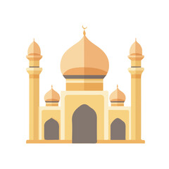 2D flat vector illustration of a Fesenjan in icon style, isolated on white background