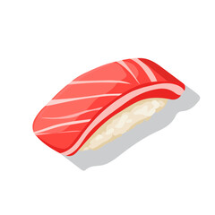 Katsuobushi, flat style 2D vector image, isolated on a white background