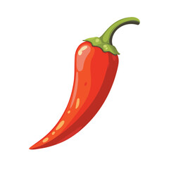 Harissa, flat style 2D vector image, isolated on a white background