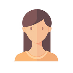 Flat 2D Faworki illustration, vector graphic in icon style, on white background