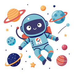 Space Explorer Kid