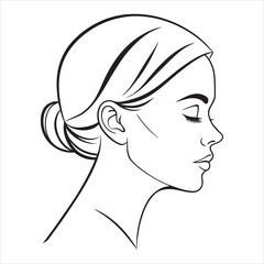 beauty-girl-face-silhouette-vector-