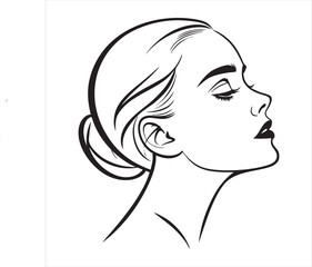 beauty-girl-face-silhouette-vector-