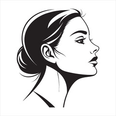 beauty-girl-face-silhouette-vector-