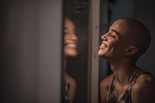 Joyful Reflection - Powered by Adobe