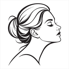 beauty-girl-face-silhouette-vector-