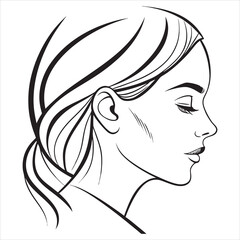 beauty-girl-face-silhouette-vector-