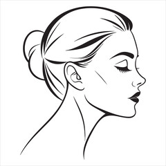 beauty-girl-face-silhouette-vector-