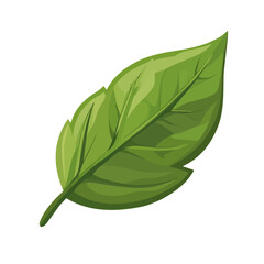 Obraz premium 2D flat vector illustration of a Laceleaf in icon style, isolated on white background