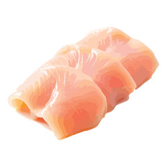 raw salmon fillet