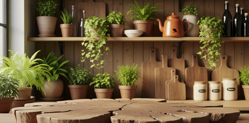 Upmarket Product Placement Rustic Kitchen